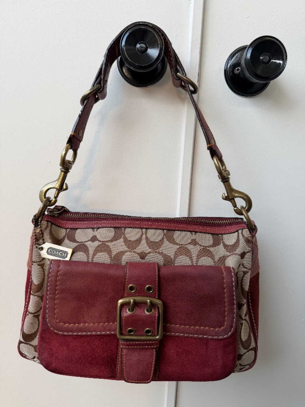 Vintage Coach Special Edition (Fall 2004) Signature Canvas Shoulder Bag